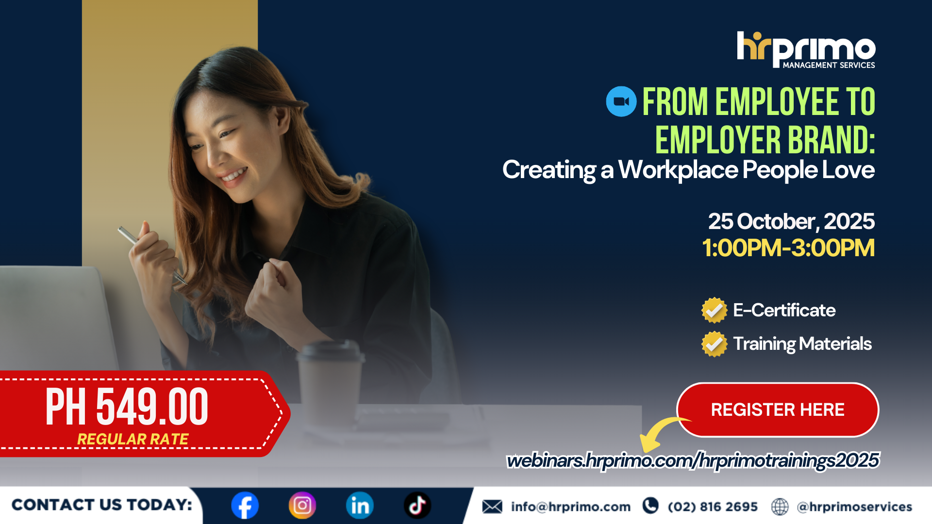 From Employee to Employer Brand: Creating a Workplace People Love's Enrollment Cover