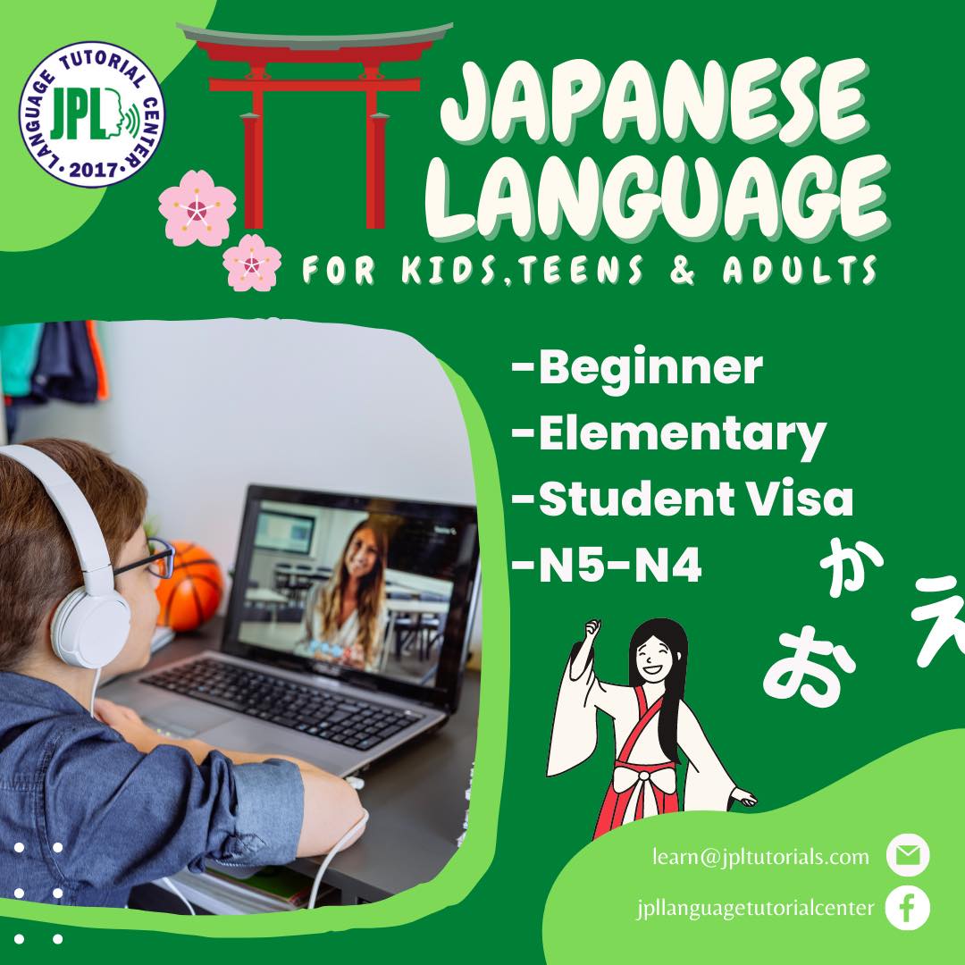 Japanese Language for beginners's Enrollment Cover