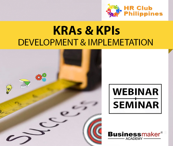 Live Webinar: KRAs & KPIs Development & Implementation's Enrollment Cover