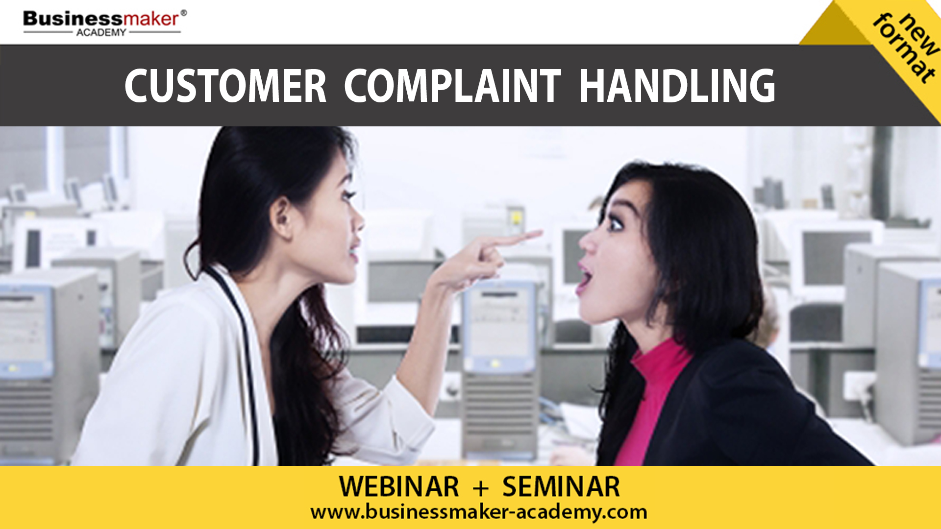 Live Webinar: Customer Complaint Handling's Enrollment Cover