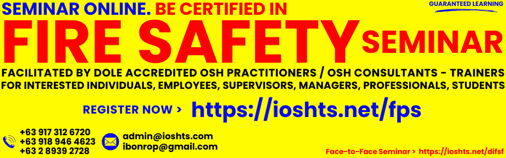 Enroll in Fire Safety Seminar Online with Certificate for Fire ...